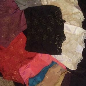 COPY - NWOT 12 pairs of Rhonda Shear boy short shape wear